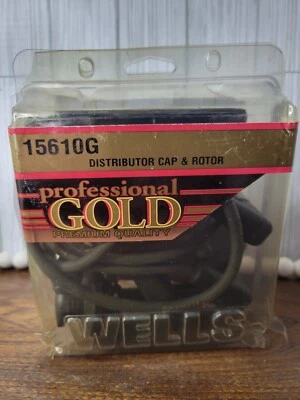 WELLS Distributor Cap, Wires & Rotor 15610G open box Toyota 88-93 GEO 89-92 - Image 1 of 4