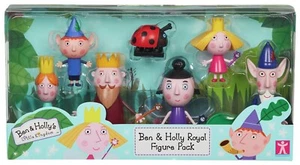 Ben&Holly Little Kingdom 7 Figures Pack (King&Queen Thistle,Plum,Elf&Gaston) - Picture 1 of 5