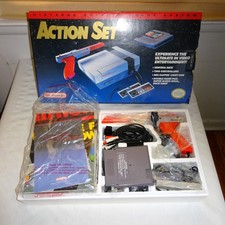 Nintendo Entertainment System Action Set Console NES Complete in Box 