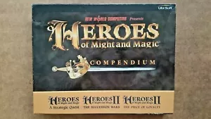 Heroes of Might and Magic Compendium (Pack) (PC: Windows, 1997) Big Box Edition - Picture 1 of 12