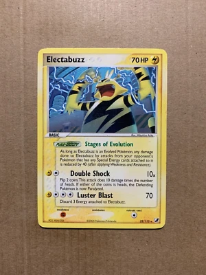 Electabuzz 22/115 EX Unseen Forces - Rare Pokemon Card - LP - Image 1 of 2
