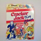 Vintage 1996 Nos Basic Fun Cracker Jack Box Key Chain Sailor Jack Bingo Sealed