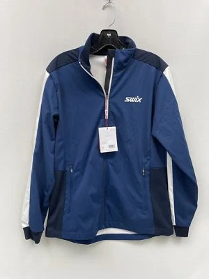 CHAQUETA CRUZADA MUJER SWIX 12346 / 72105 ESTATE AZUL TALLA MEDIANA Foto 1 de 4