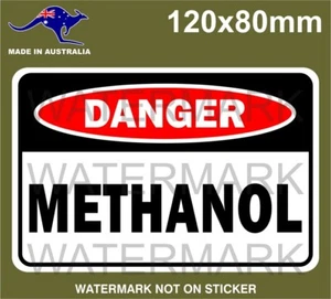 PEGATINA METANOL PELIGRO - Imagen 1 de 1