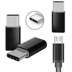 USB Type-C Male Connector to Micro USB 3.1 Female Converter USB-C Adapter R2W4 - Photo 1 sur 7
