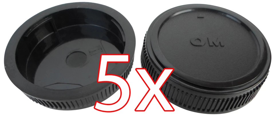 XULLU 5 X Objektiv Rückdeckel Olympus OM Rear Lens Cap Deckel
