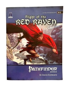 Paizo Pathfinder Module W3 Flight Of The Red Raven By David Schwartz - Imagen 1 de 10
