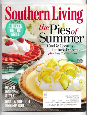 Southern Living Magazine June 2015 - the Pies of Summer Foto 1 de 2