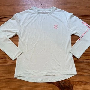 Patagonia light green graphic long sleeve shirt SIZE 7 - Picture 1 of 3