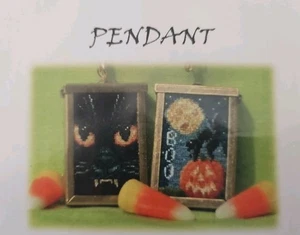 Blackberry Lane Designs BOO Katze Halloween Kreuzstichmuster von Marie Driskill - Bild 1 von 5