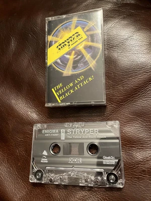 Stryper The Yellow and Black Attack Cassette Hard Rock Heavy Metal 1986 - Image 1 of 4