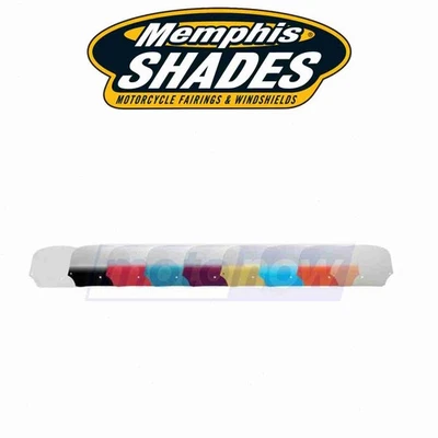 Memphis Shades Windshield for Batwing Fairing for 2000-2007 Honda VT1100C2 zd Foto 1 de 4