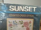 Cross Stitch Kit/Wedding Sampler /Sunset Designs Keepsake Counted  No. 2987