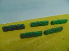 Peco ~ 5 x plastic hedges ~ OO Gauge  REF 1902