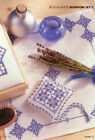 Blue & White Bedroom Set (B) Cross Stitch Magazine Pattern - Anne MacGregor