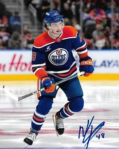 Noah Philp Signed 8x10 Photo Edmonton Oilers Autographed COA - Picture 1 of 1