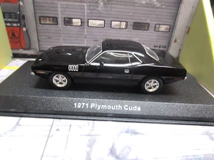 PLYMOUTH Cuda Barracuda V8 cupé 1971 Filmauto John Wick 4 película Greenlight 1:43 - Imagen 1 de 5