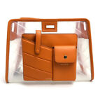 FENDI Customization Small Peekaboo Defender Tote Bag Hand Bag Orange