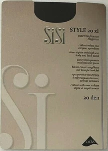 SiSi STYLE 20 xl, essenzialmente elegante con corpino ricamato tassello igienico - Foto 1 di 1