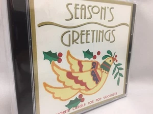Season's Greetings CD Favorite Carols for Pop Vocalists (1996) LIKE NEW - Picture 1 of 4