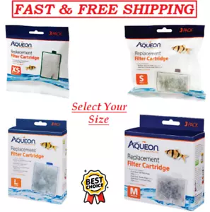 Aqueon Aquarium Fish Tank Replacement Filter Cartridges, ( Select Your Size ) - Picture 1 of 12