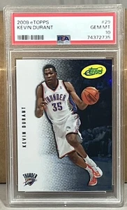 2008 ETOPPS #29 KEVIN DURANT PSA 10 GEM MINT OKLAHOMA CITY THUNDER - Picture 1 of 2