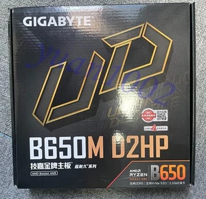 NEW Gigabyte B650M D2HP AMD AM5 DDR5*2 96GB HDMI Micro ATX motherboard - Picture 1 of 6