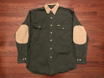 REMINGTON ROPA EXTERIOR CAMISA ABOTONADA HOMBRE MEDIO VERDE MARRÓN CAZA Foto 1 de 4