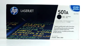 HP Laserjet 501A Q6470A Toner schwarz | für HP Laserjet CP3505, 3600, 3800 | NEU - Bild 1 von 5