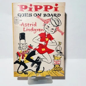 Pippi Goes on Board by Astrid Lindgren 1970 Softcover - Picture 1 of 5
