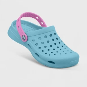 Joybee's Toddler Harper Slip On Water Shoes Clogs Size 8/9 Blue Orchid New - Picture 1 of 1