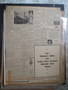 Ship History Newspaper 1934 QUEEN MARY LAUNCHES WORLDS LARGEST LINER - Bild 1 von 1