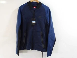 MENS NIKE TECH 2 PIECE : Top & Joggers Size Medium. BLUE & BLACK BNWT - Picture 1 of 2