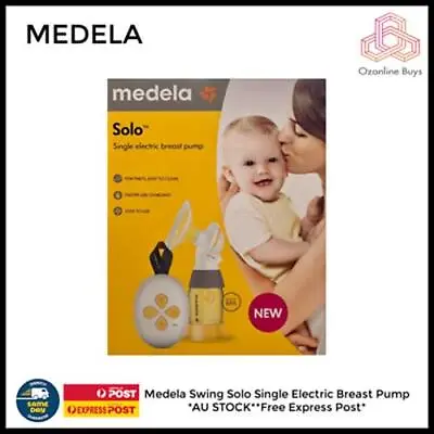 Medela Solo Single Electric Breast Pump *AU STOCK*Free Express Post* - • 149$
