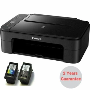 Canon Pixma TS3350/TS3355 All-in-One Wireless Inkjet Printer Copy Scan With Ink - Picture 1 of 7