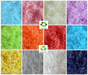 Shredded Tissue Paper Luxury Hamper Shred - Soft Recyclable - Gift Box Packaging - Picture 1 of 24
