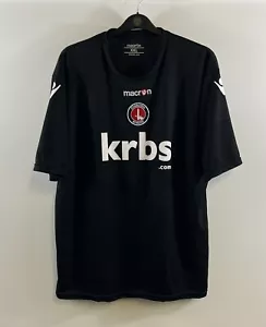 Charlton Athletic Training Football Shirt 2010/11 Adults XXL Macron C776 - Picture 1 of 4