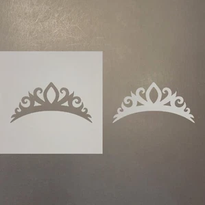 Tiara Kunststoff Mylar Schablone Airbrush Malerei Kunst Zubehör - Bild 1 von 1