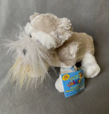 Ganz Webkinz Plush Schnauzer Dog HM159 with Sealed Unused Code - Image 1 of 4