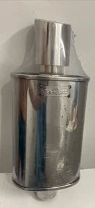 BURNOUT STAINLESS STEEL SLANT TIP EXHAUST MUFFLER - Picture 1 of 11