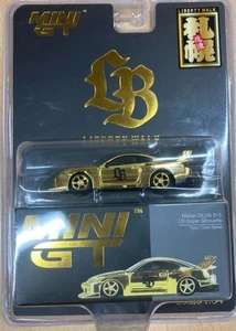 MINI GT LB-Super Silhouette Nissan Silvia S15 Type 1 LBWK 1/64 Gold Sapporo 2025 - Picture 1 of 2