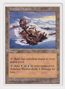 Adarkar Wastes Proof LP 5th Edition Artist Gary Leach 1997 MTG Magic AP Vintage! - Picture 1 of 2