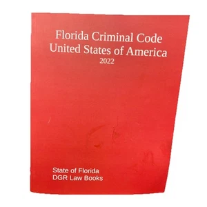 Florida Criminal Code: United States of America 2022 - Picture 1 of 21