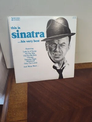 FRANK SINATRA 12” Vinyl Double Album This Is.. His Very Best Canadian Import - Image 1 of 4