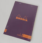 Rhodia Color N16 A5 Notizblock Liniert 70 Blatt Elfenbein Cover In Purpel