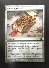 MTG magic *VENSER'S JOURNAL* Scars of Mirrodin Artifact Rare English
