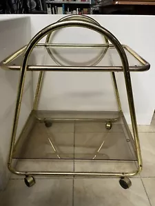 Carrello Bar Vintage In Metallo - Foto 1 di 5