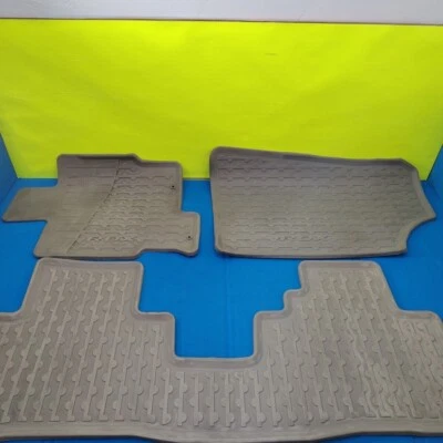 Juego de alfombrillas grises Acura RDX 2007-2012 para todo tipo de clima OEM Foto 1 de 4