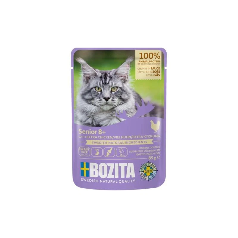Bozita Cat Senior 8+ Extra chicken in Sauce | 12x 85g - Bild 1 von 1
