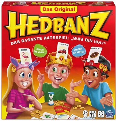 Hedbanz - das rasante Ratespiel für die ganze Familie - Neuauflage mit tollem... - Bild 1 von 4